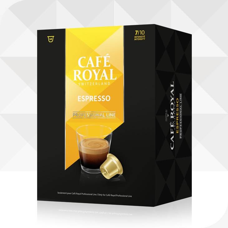 48 Capsules ESPRESSO Café Royal Pro